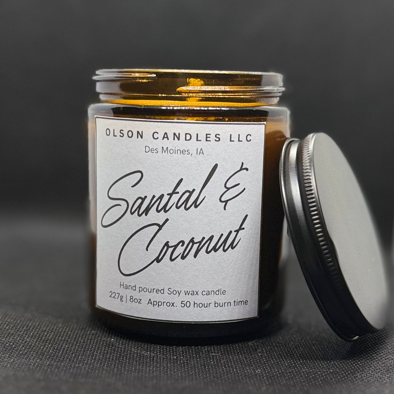 8 OZ Soy Wax Candle